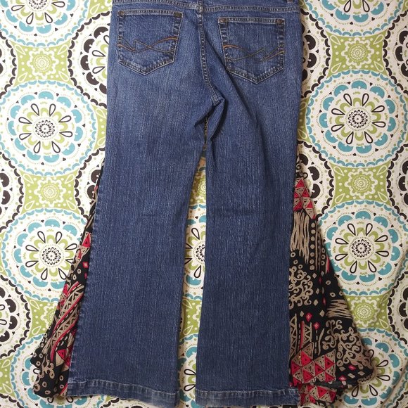 1935 Jeaniemade Size 12P Faded Glory Bell-Bottoms - Picture 2 of 3